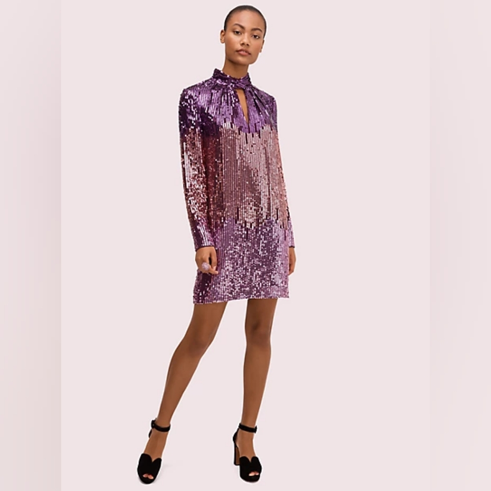 New Kate Spade Sequin Mini Dress. Size-2